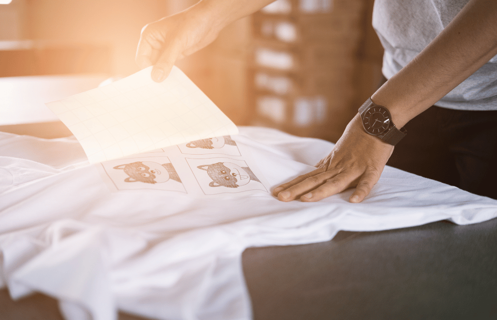 Decoller le film DTF